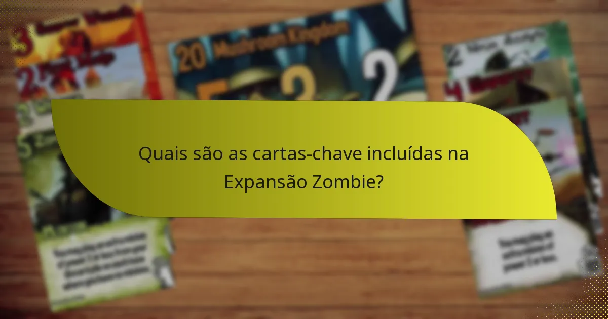 Como a Expansão Zombie se compara a outras expansões?