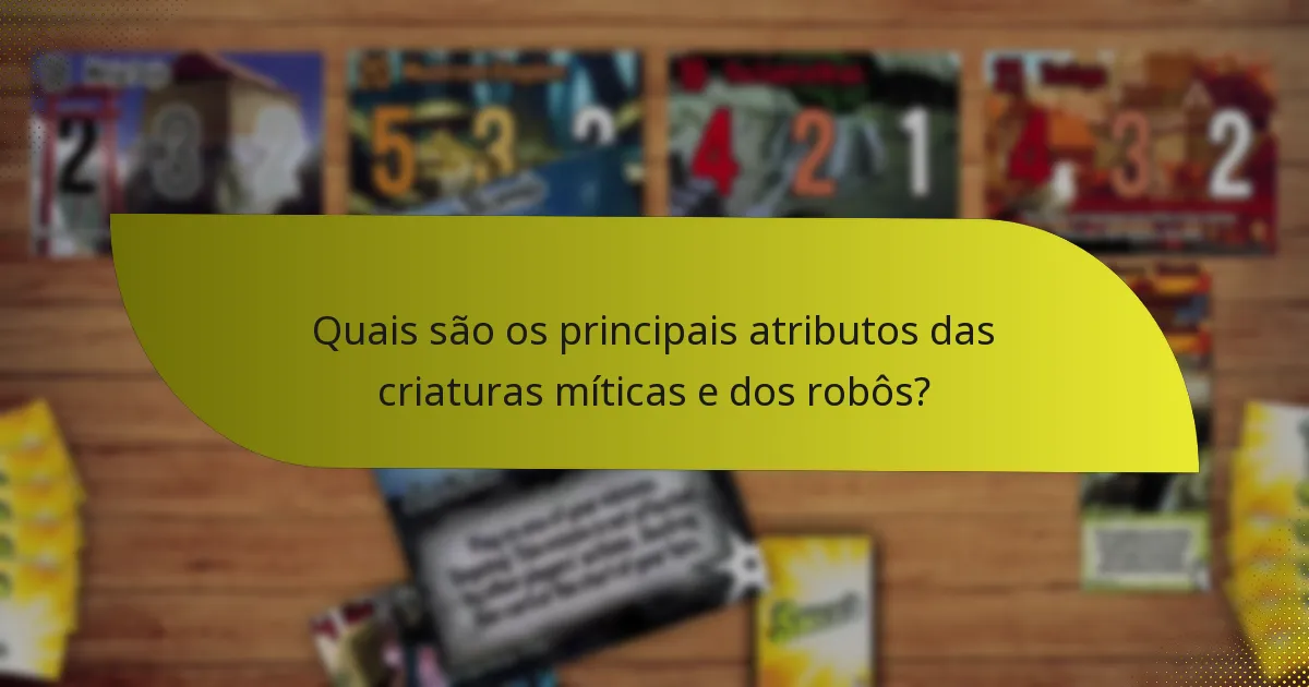 Quais jogos apresentam combinações de criaturas míticas e robôs?